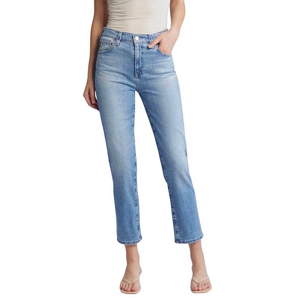 NWT AG Saige Straight Leg Ankle Jeans